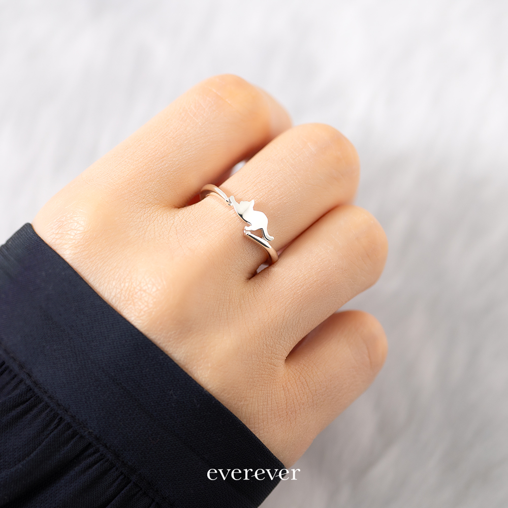 ぐ～っと伸びする -猫リング- | everever